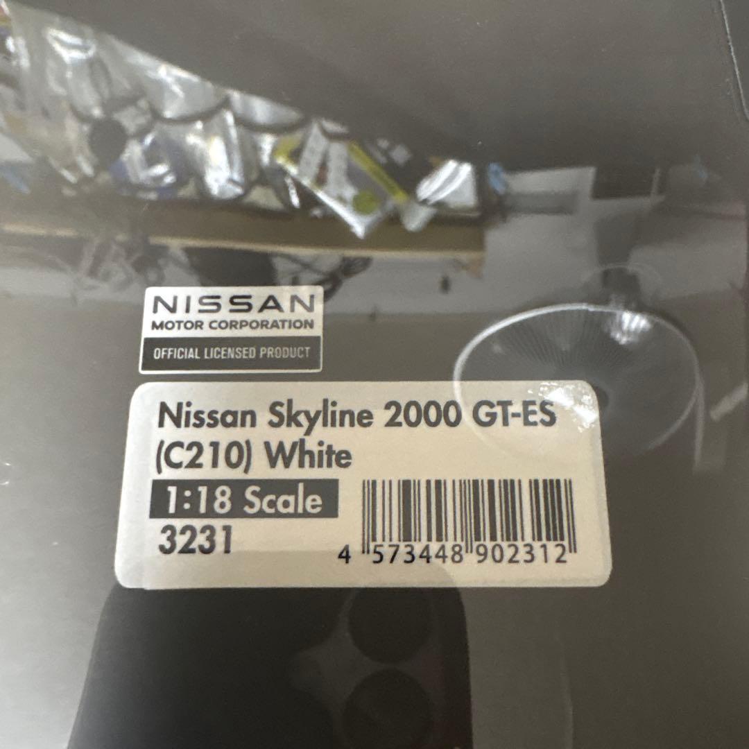 1/18 スカイライン 2000 GT-ES C210 ジャパン IG3231