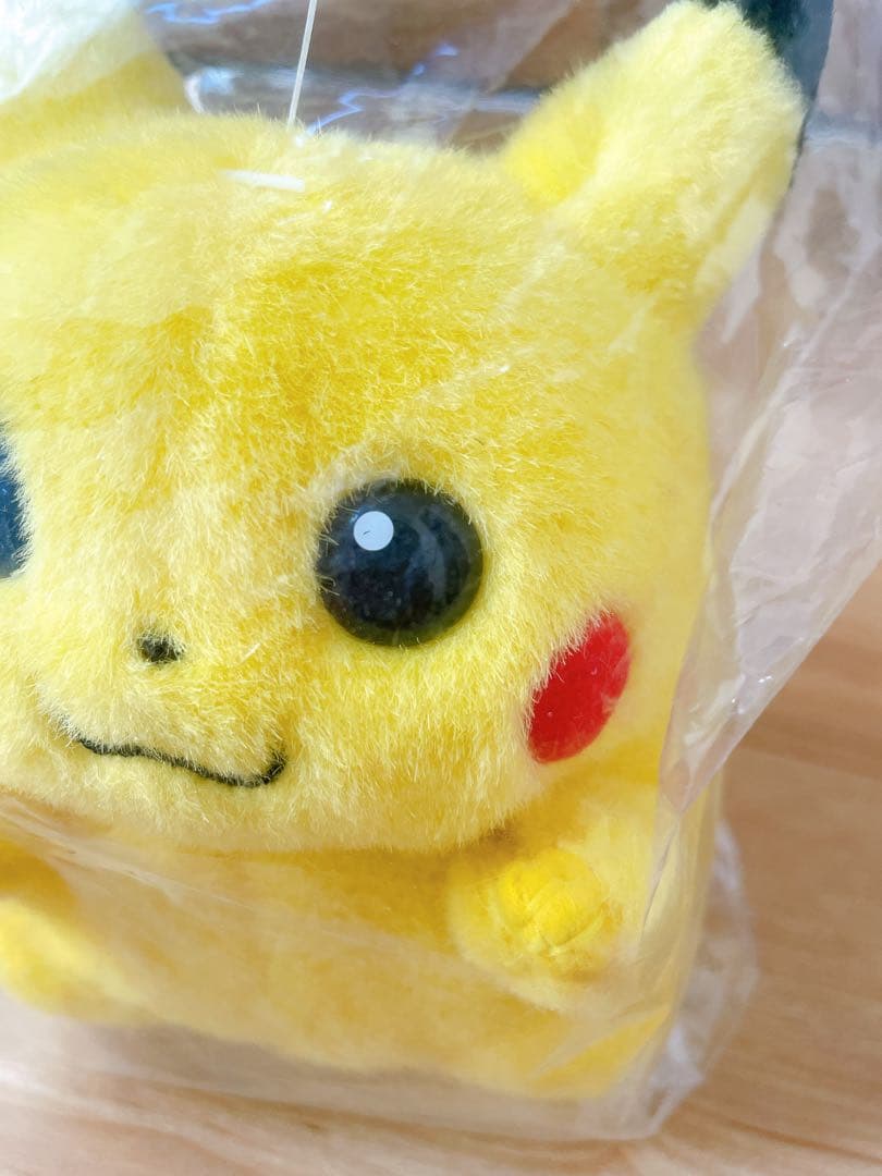 フ*ミ様 ピカチュウ ぬいぐるみ　初期　TOMY 未開封　当時物
