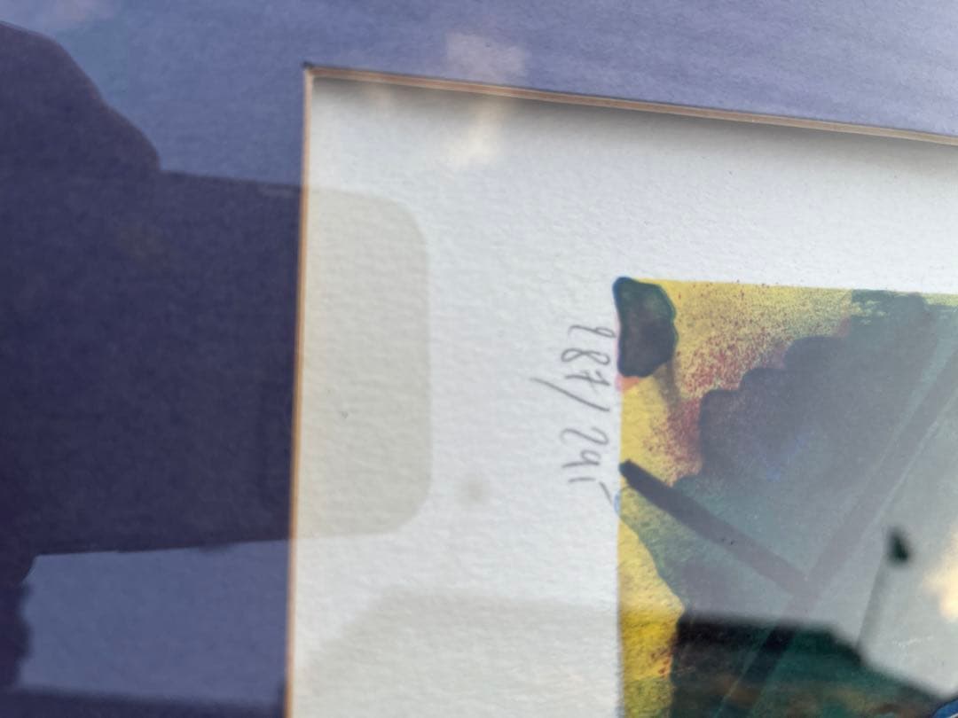 リンダ.ル.キンフ.リトグラフ、リトグラフ、マタニティーカラーリトグラフ