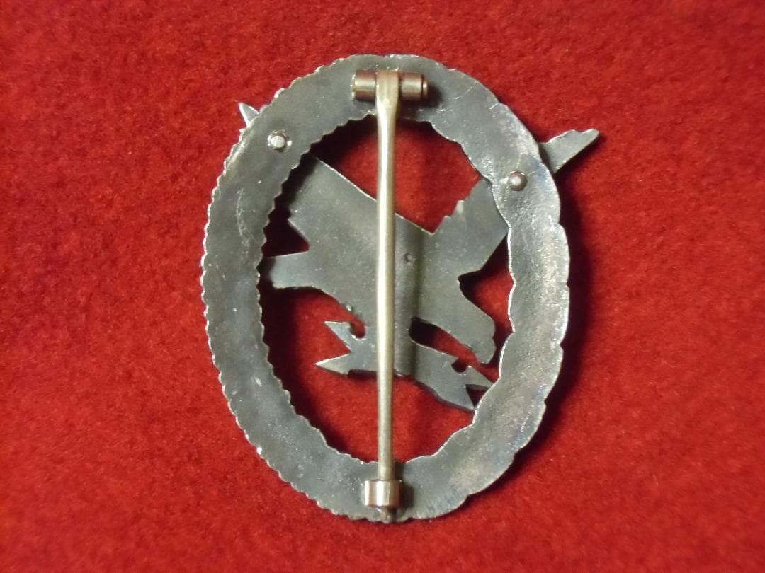 ＢＷドイツ軍/連邦軍＊１９５７年制定＊空軍＊通信射撃手章（実物）