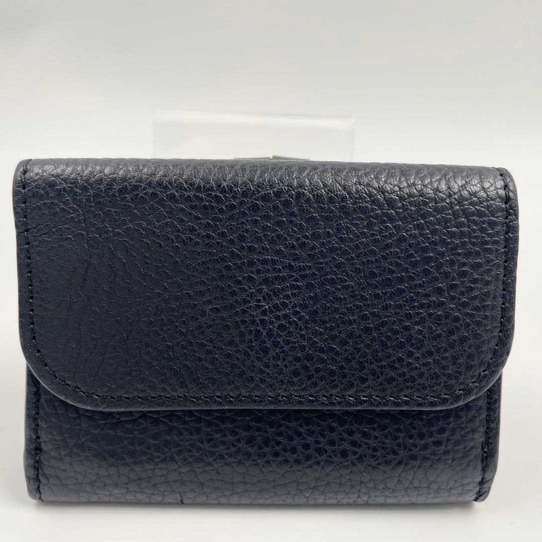 【✨美品】 クロエ 三つ折り財布 アルファベット スモールトリフォールド 黒