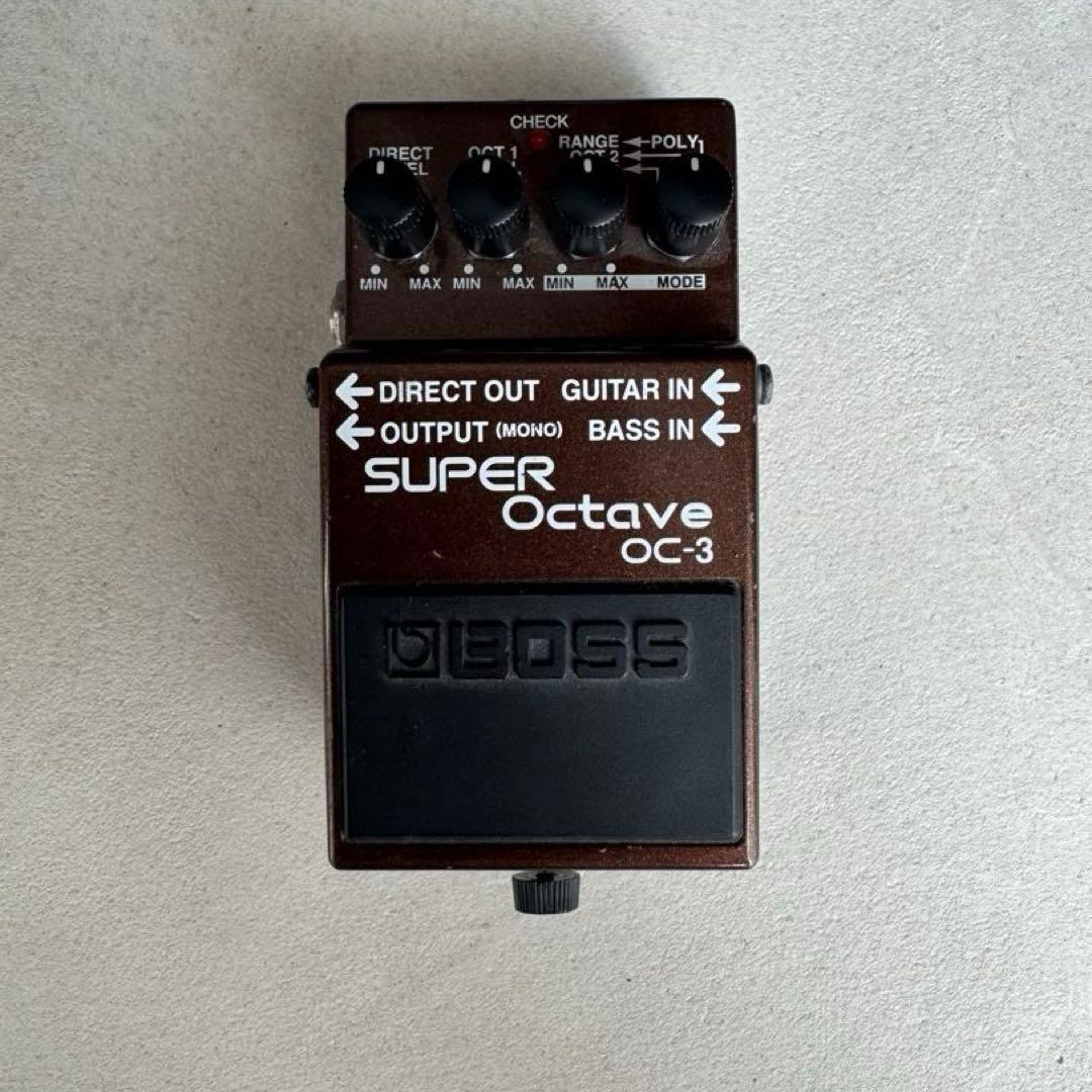 BOSS Super Octave OC-3 動作確認済