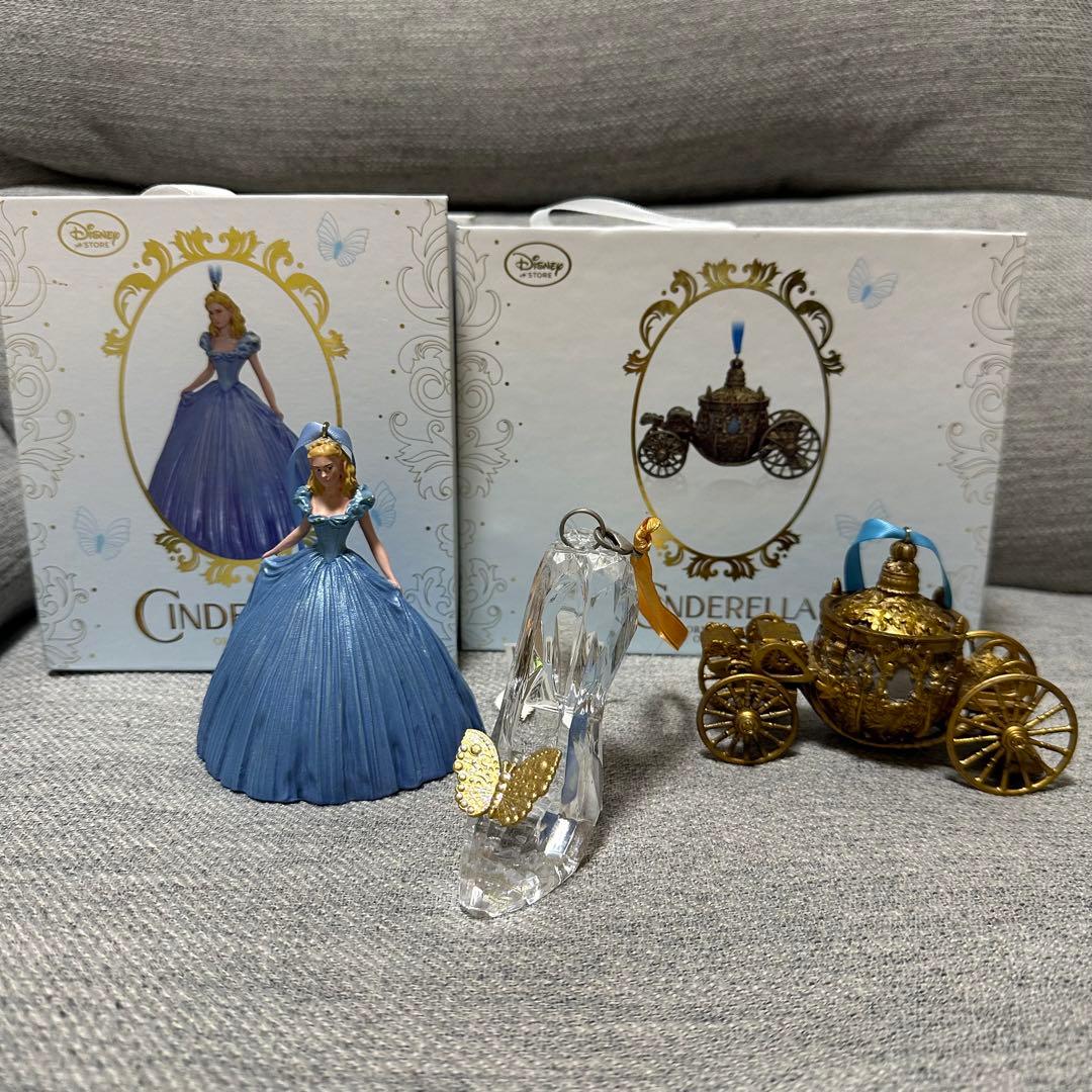 日本未発売 シンデレラ オーナメント 馬車 ガラスの靴2015年 実写映画