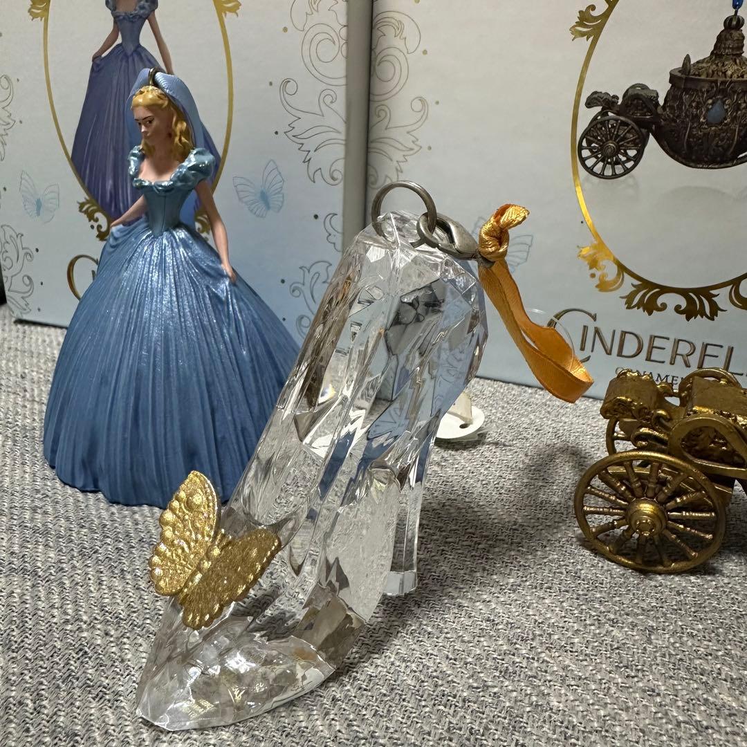 日本未発売 シンデレラ オーナメント 馬車 ガラスの靴2015年 実写映画