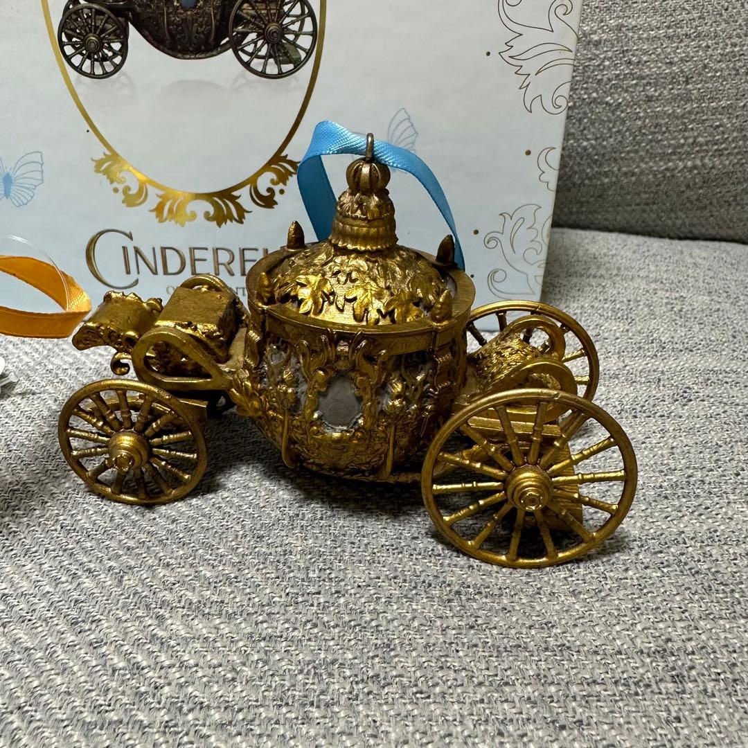 日本未発売 シンデレラ オーナメント 馬車 ガラスの靴2015年 実写映画