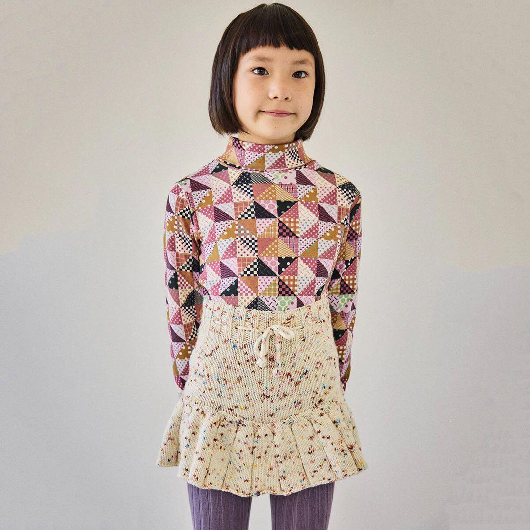 m*u様 Misha & Puff 5-6Y Skating Pond Skir