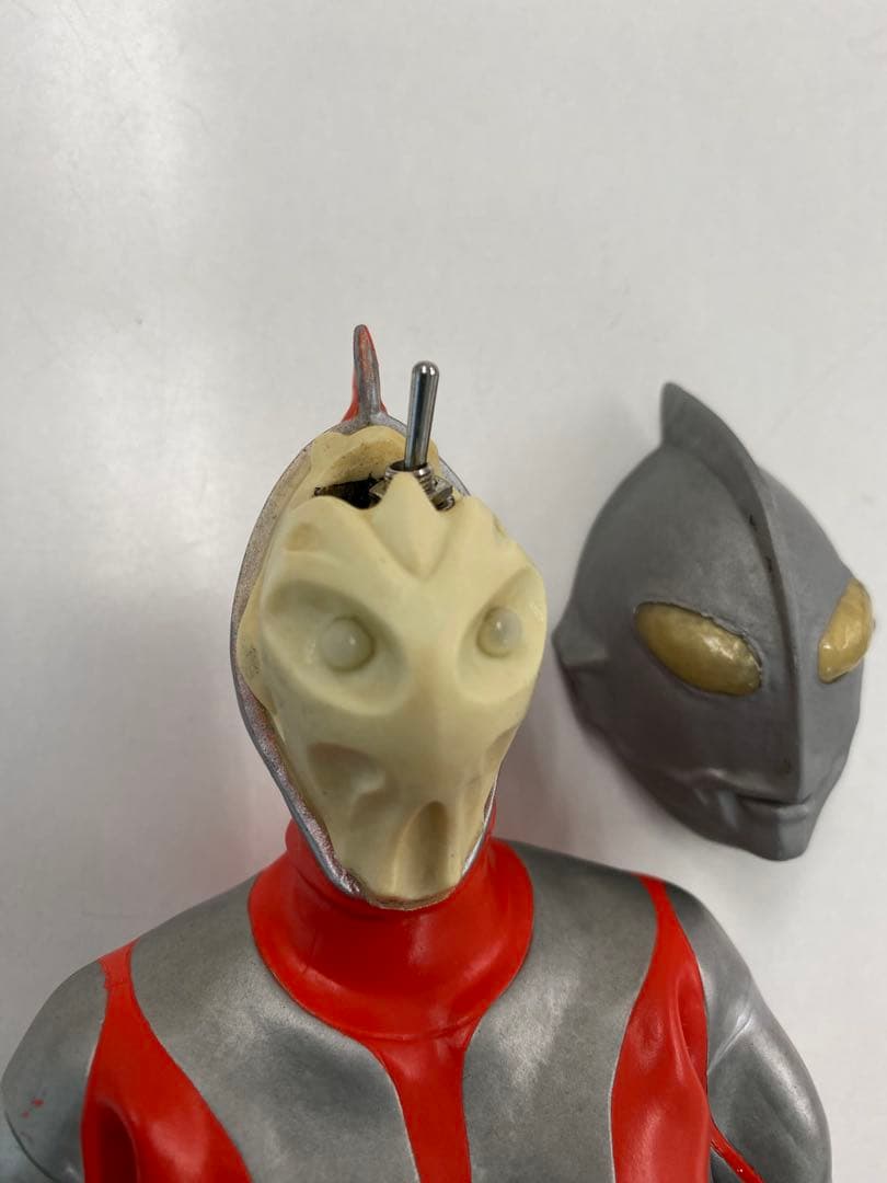 ウルトラマン　ソフビ　フィギュア　改造品　ジャンク品　ビリケン商会