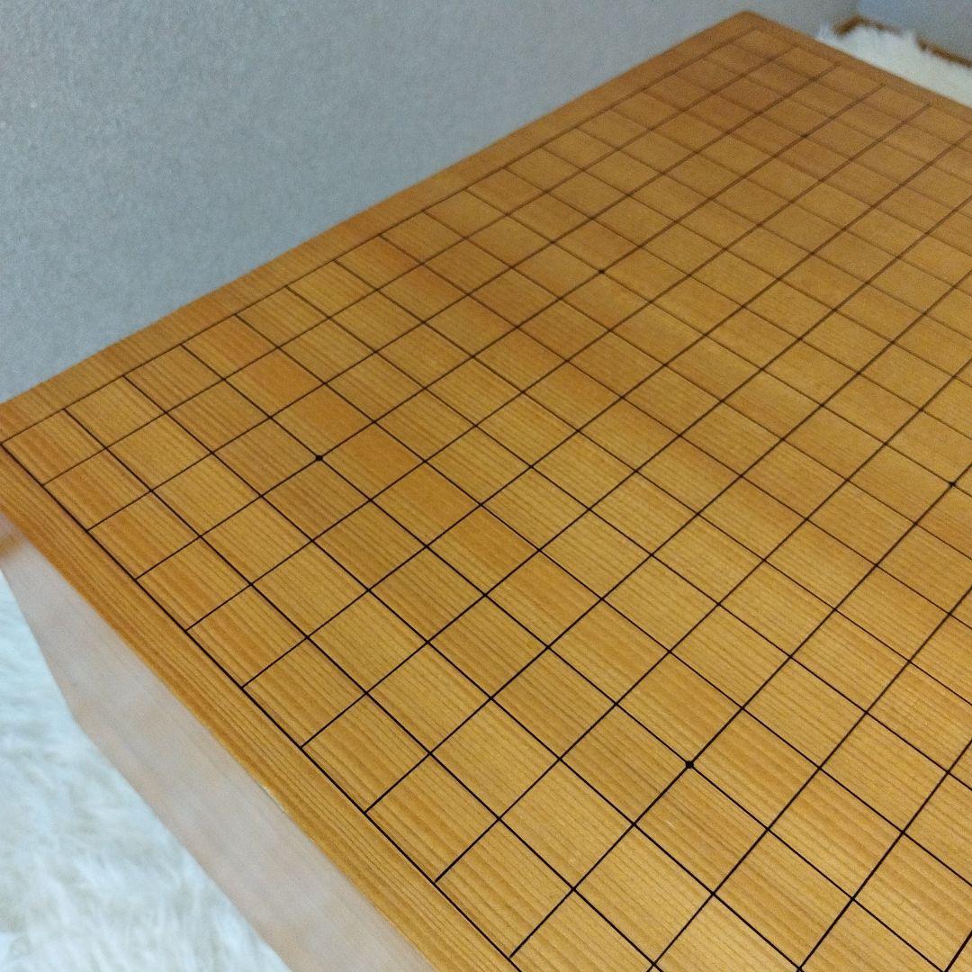 囲碁盤 本榧 天地柾目 ヘソ・脚付き 特大5.8寸 佳山作 高級