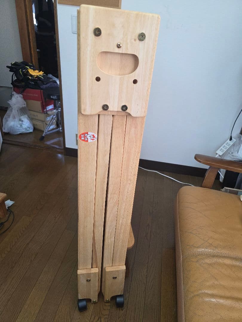 中居木工 折りたたみスノコベッド シングルサイズ