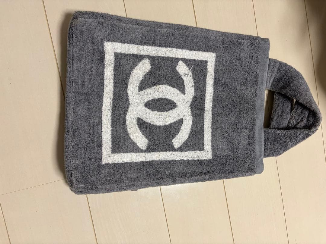 Chanel グレー ビーチバッグ