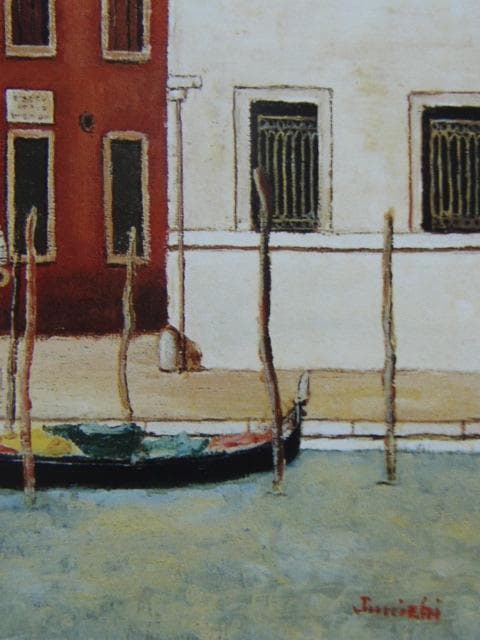 荒木淳一、【ベネチアのサラ】、大判・希少な画集画、新品高級額