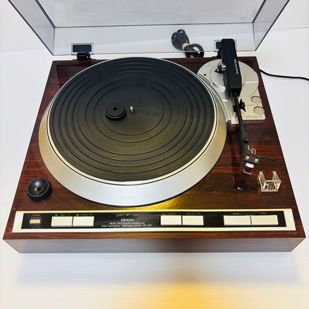 DENON DP-37F フルオートプレイヤー針付き DL-65