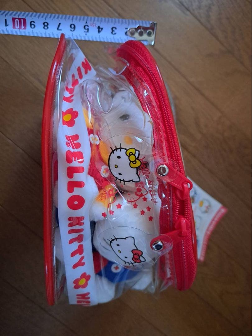 平成レトロ　25周年　キティ　ファミリー　ドール　ぬいぐるみ　ハローキティ