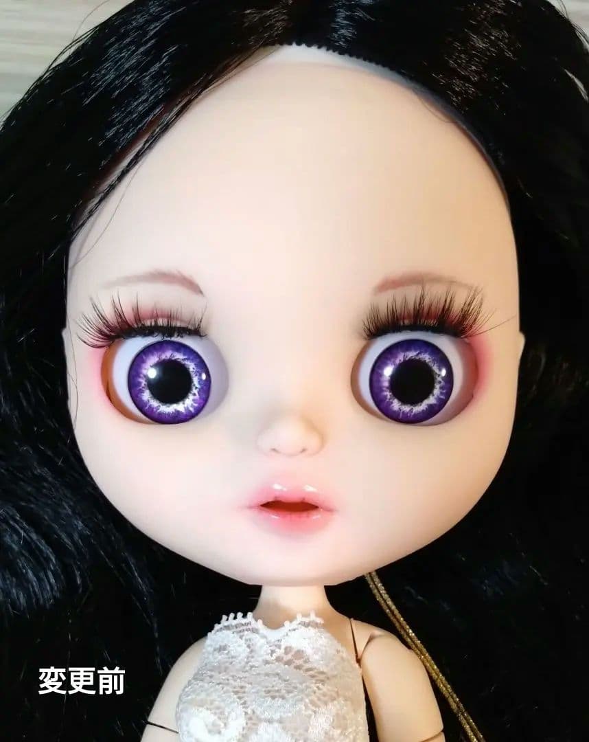 【リカスタム】カスタムアイシードール 艶々黒髪