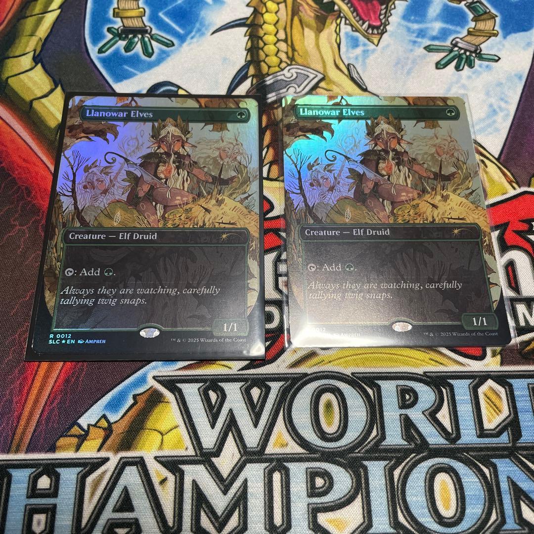 ラノワールのエルフ ボーダーレスfoil 2枚セット