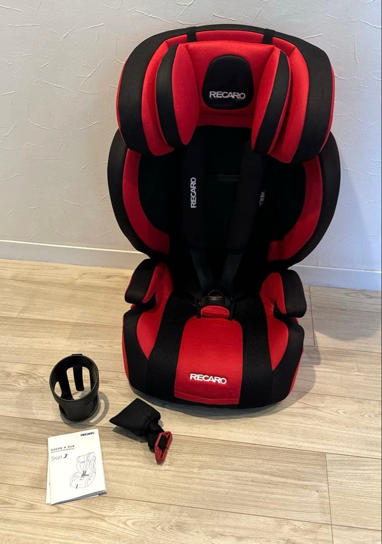 RECARO Start J チャイルドシート レッド/ブラック
