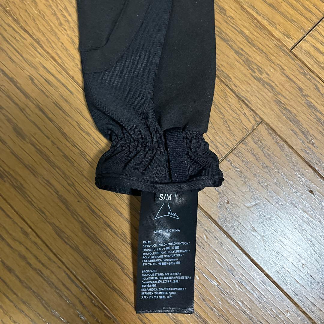 ROA アウトドア用 ブラック手袋