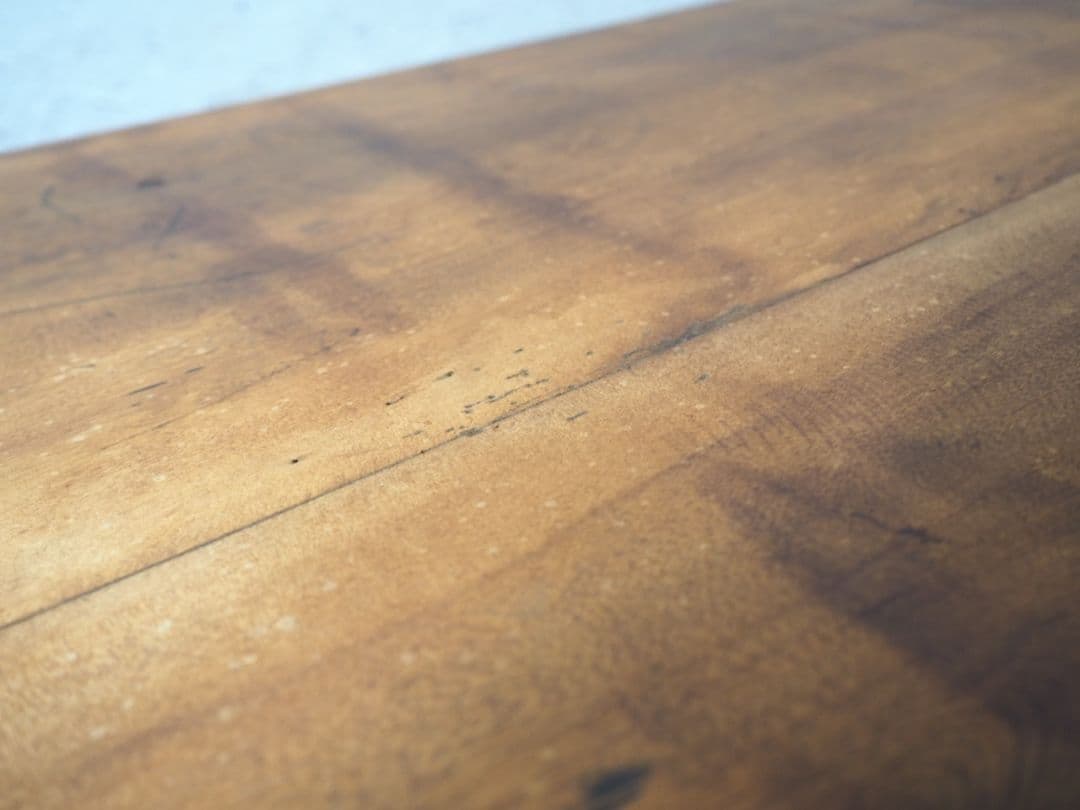 1252　アンティーク　ロクロ脚のローテーブル　文机　座卓ちゃぶ台　轆轤　レトロ