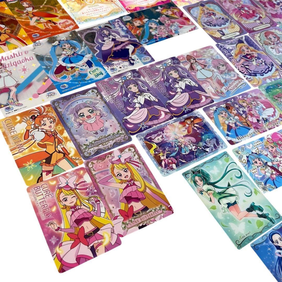 プリキュアカード　まとめ売り　ウエハース　映画特典　わんぷり　ひろスカ