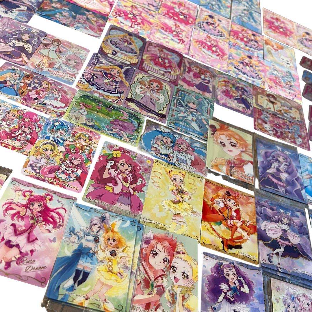 プリキュアカード　まとめ売り　ウエハース　映画特典　わんぷり　ひろスカ
