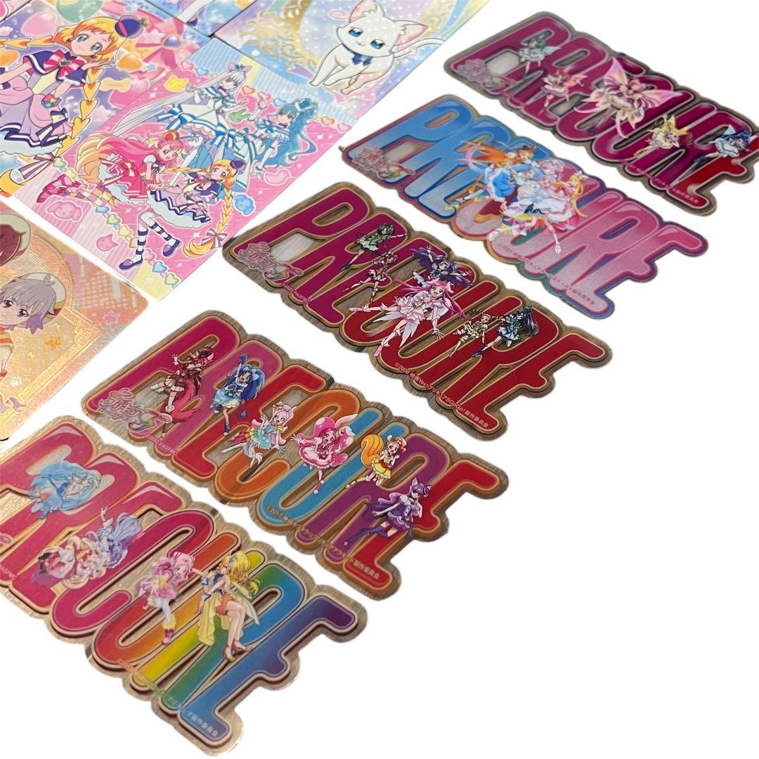 プリキュアカード　まとめ売り　ウエハース　映画特典　わんぷり　ひろスカ