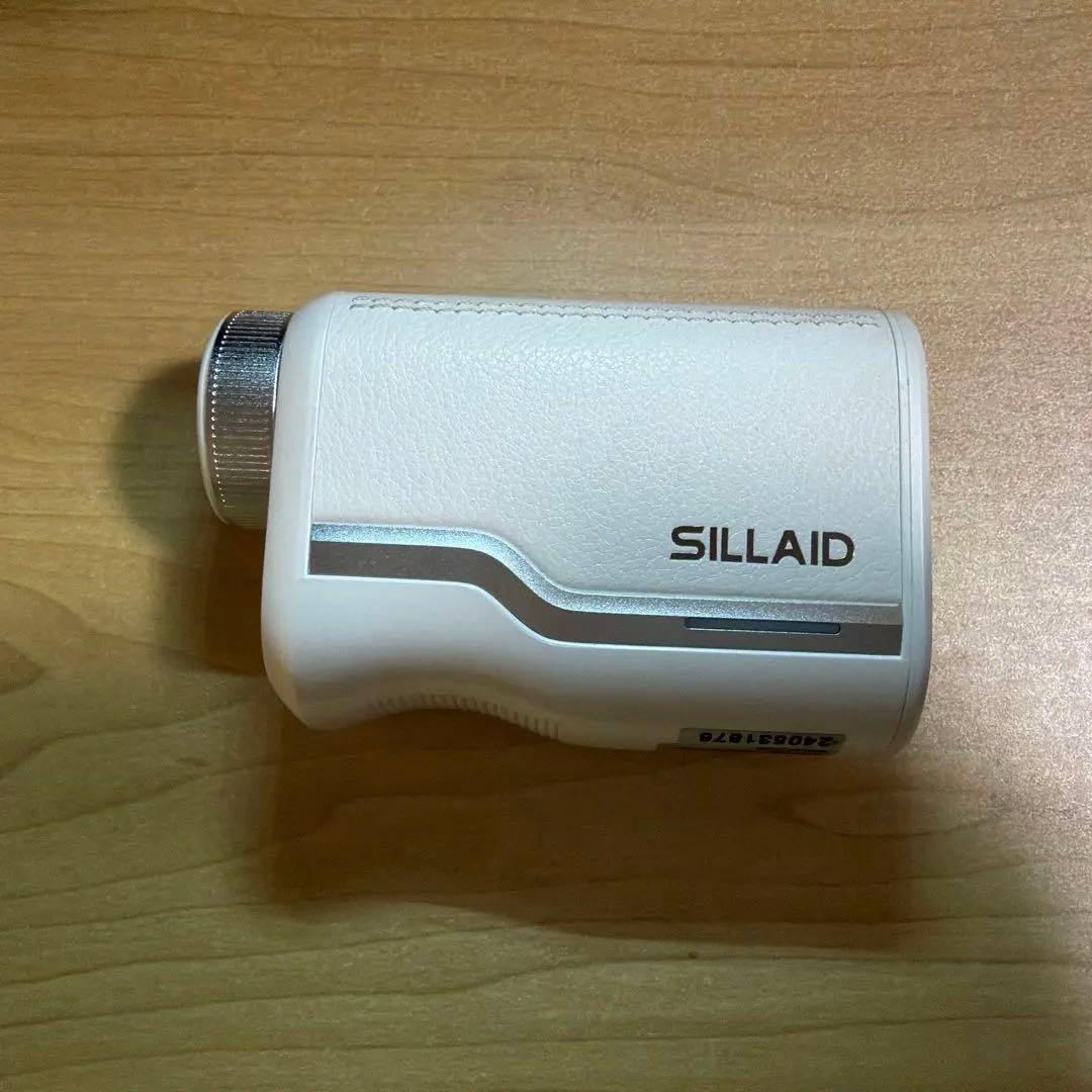 クミコ【美品】SILLAID ゴルフ用レーザー距離計 ホワイト