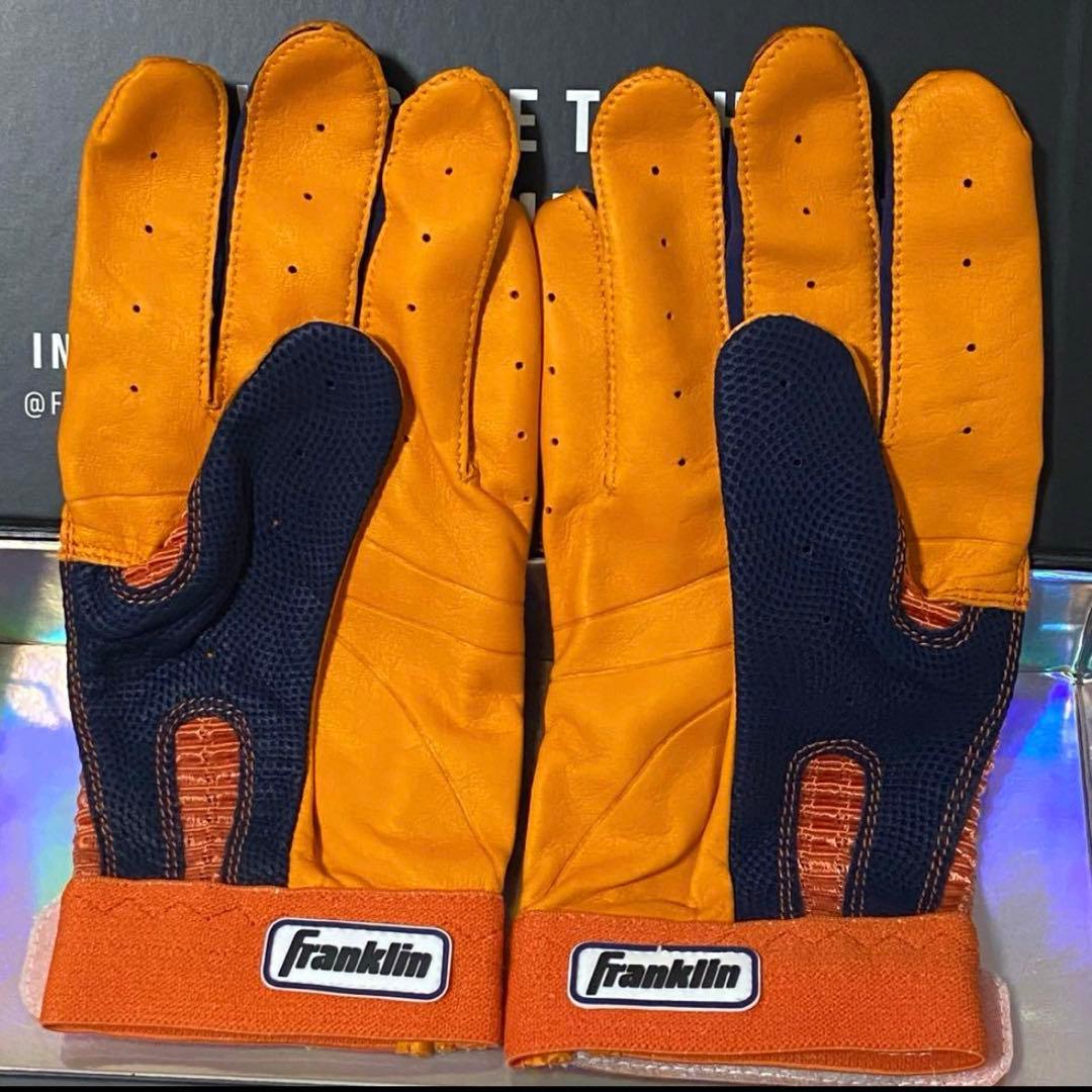 Franklin Pro Classic オレンジ×ネイビー Mサイズ バッテ