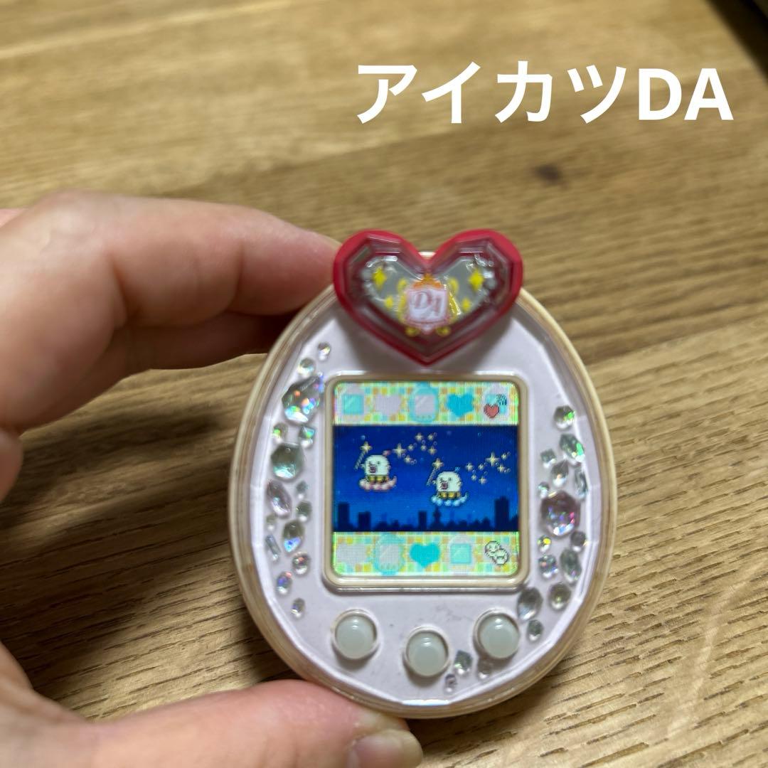 d*3様 たまごっちピース　Tamagotchi P's ピンク本体　たまデコピ