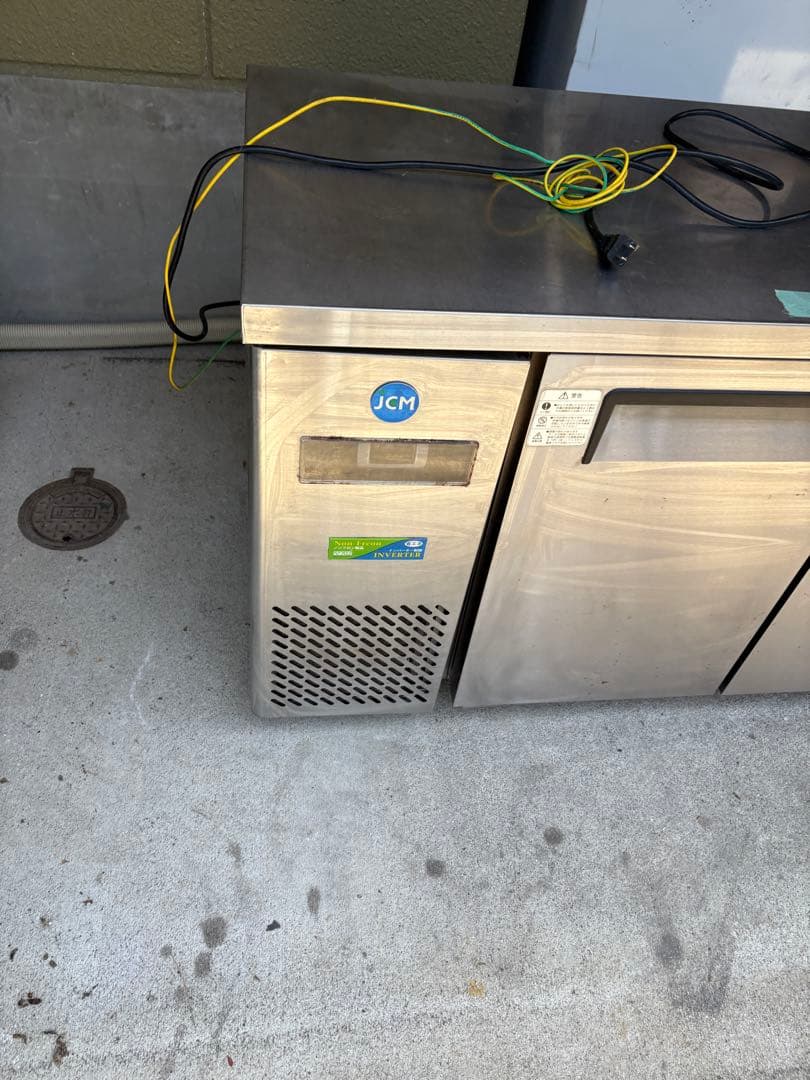 直接引き取り　JCM 冷蔵 コールドテーブル JCMR-1260T-IN