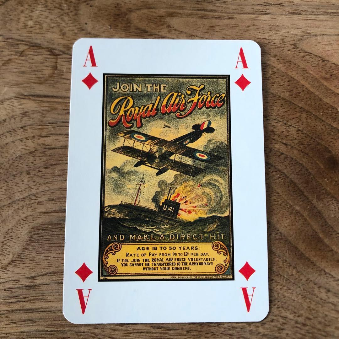 ヴィンテージトランプ　アメリカプロパガンダ(第一次世界大戦)　絶版品