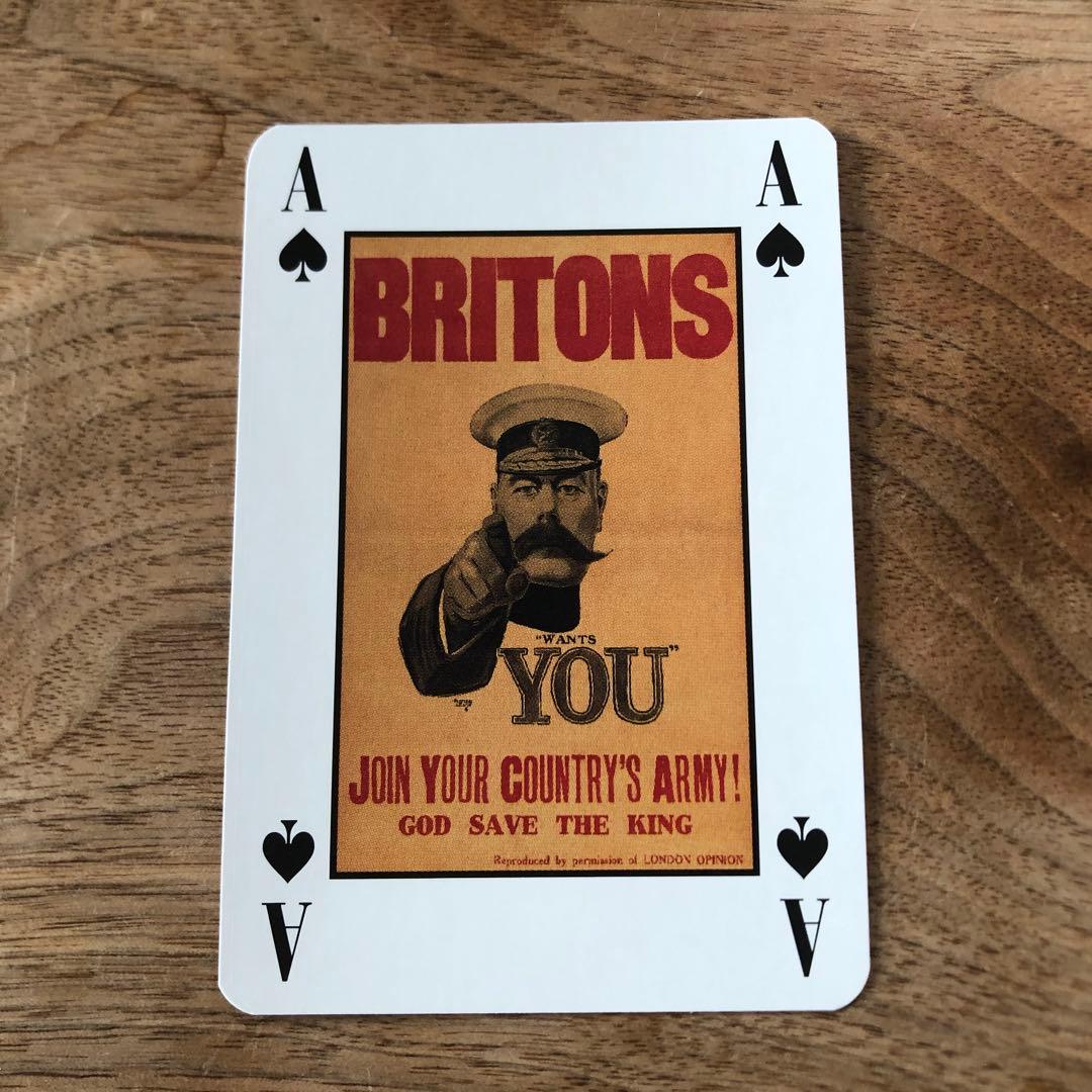 ヴィンテージトランプ　アメリカプロパガンダ(第一次世界大戦)　絶版品