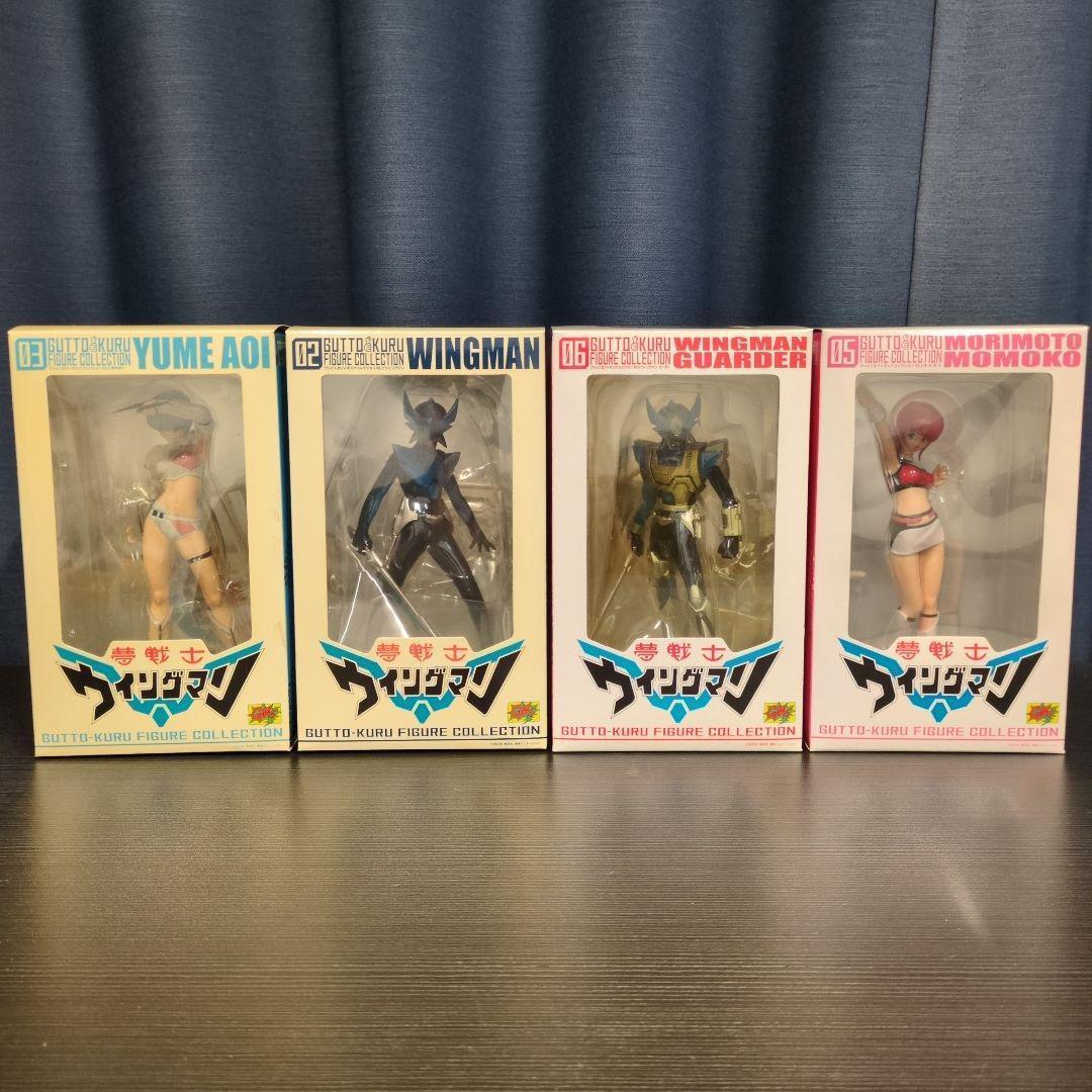 グッとくるフィギュアコレクション ウイングマン+ガーダー+夢あおい+森本桃子