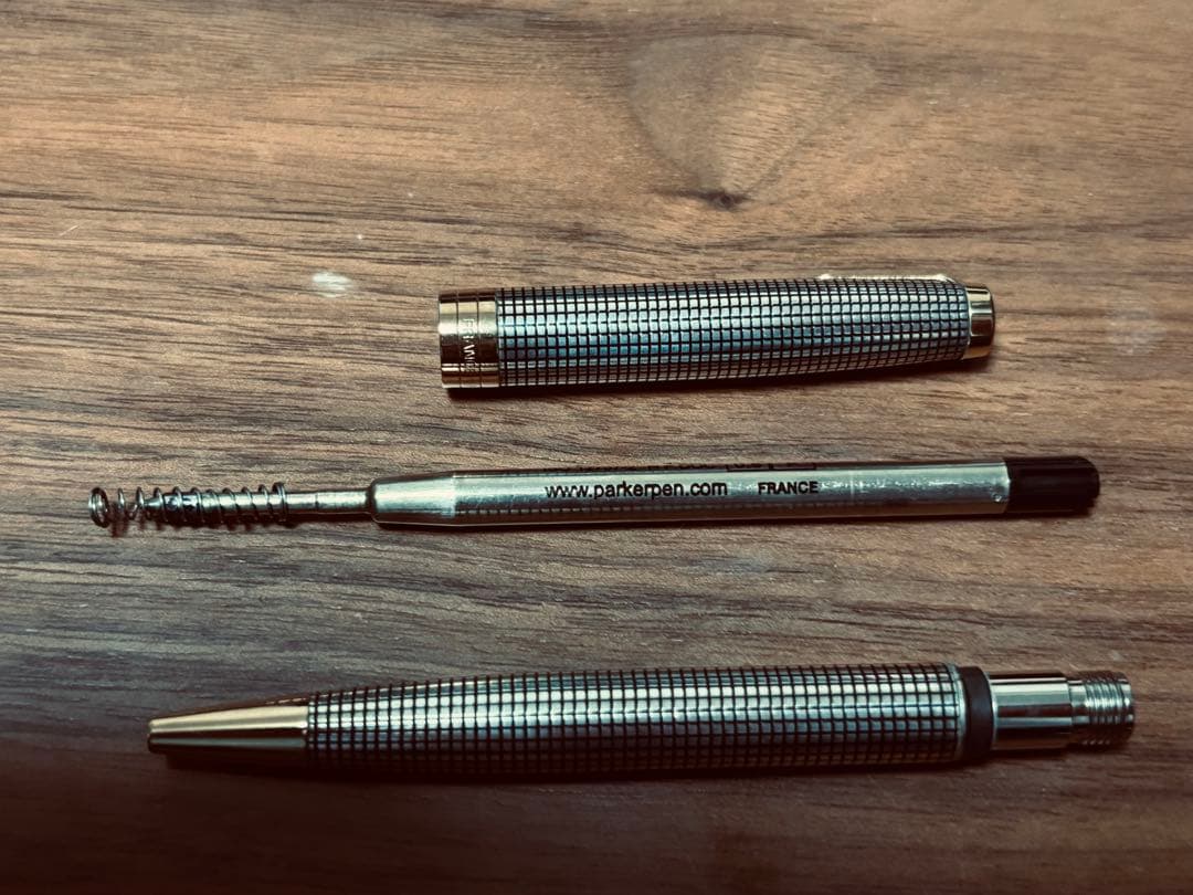 (美品)Parker ボールペン ソネット　スターリングシルバー　純銀製