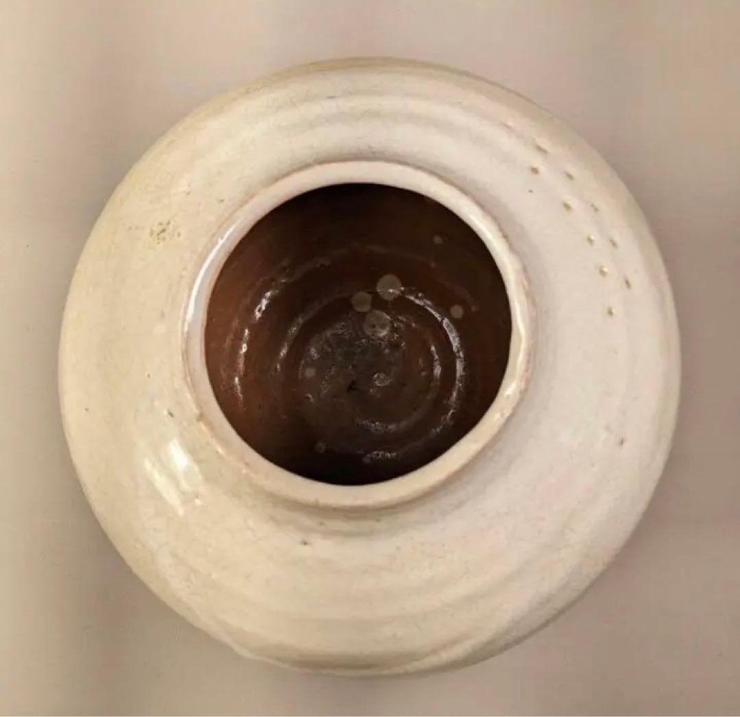 萩焼　花瓶　野間瑞雲　野間造　花器　共箱あり　未使用　即購入OK やきもの　陶芸