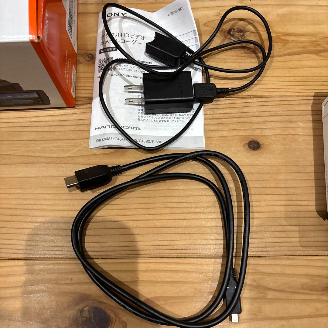 SONY HDR-CX680 ビデオカメラ本体