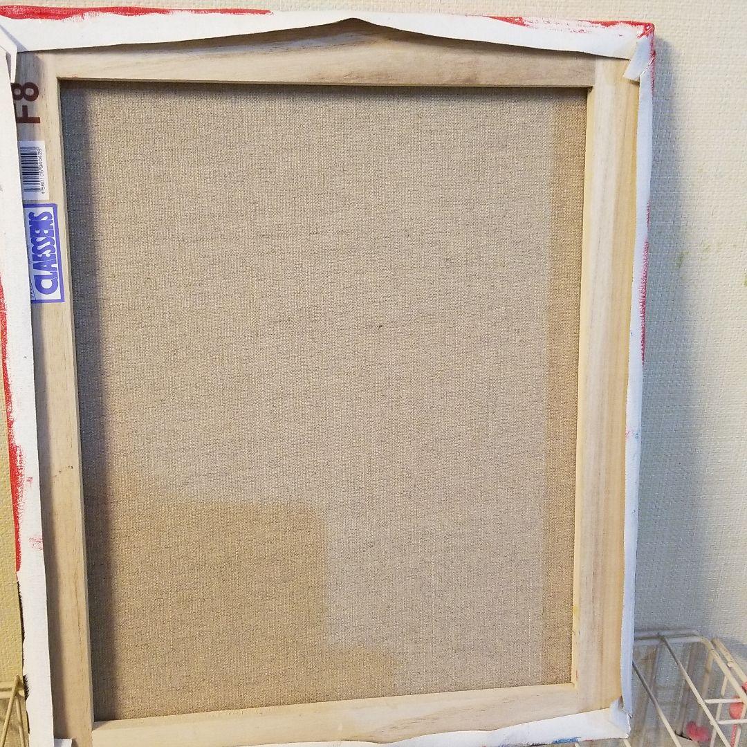 油絵　saosao　ベストフレンド*ヘラジカと鳥