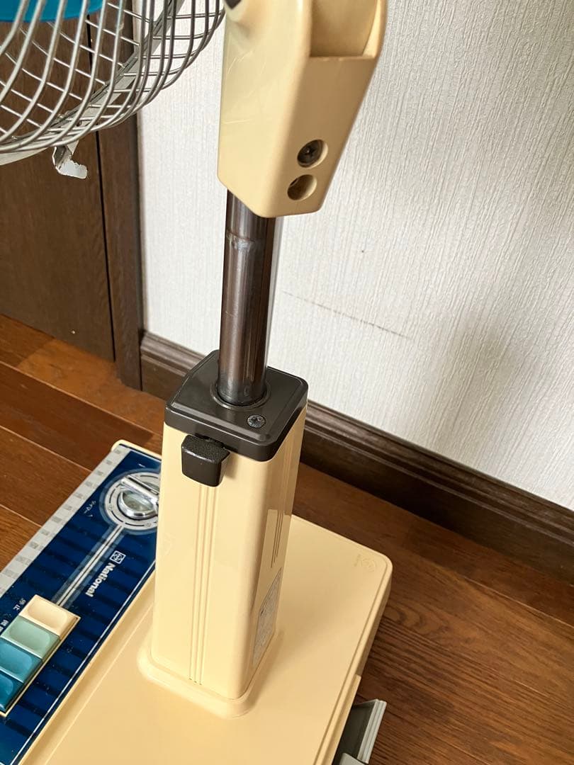 扇風機　ナショナル　F-30H1L 昭和レトロ　30センチ座敷扇　タイマー故障