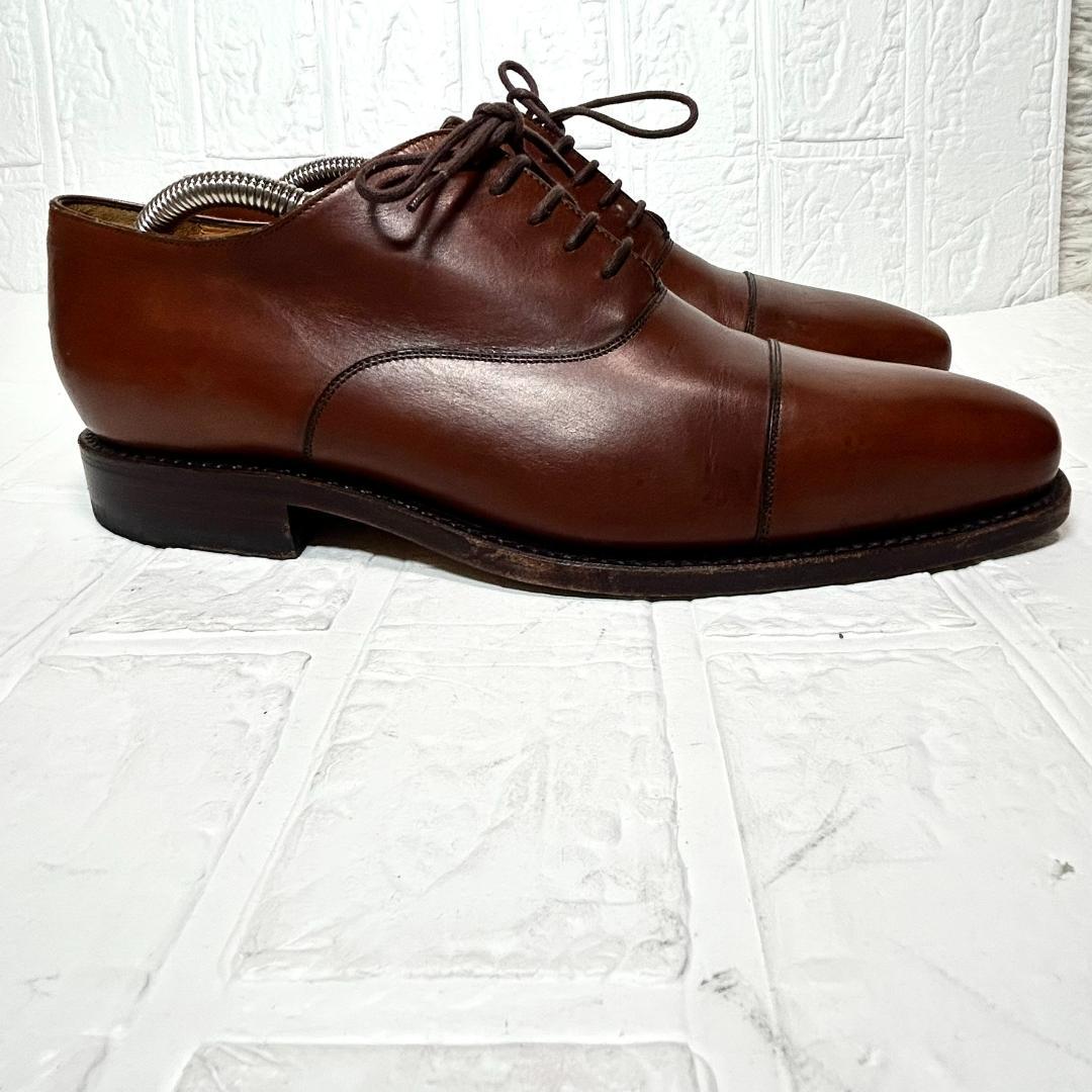 ジャランスリウァヤ　革靴　ブラウン　ストレートチップ　　内羽根　27.5cm