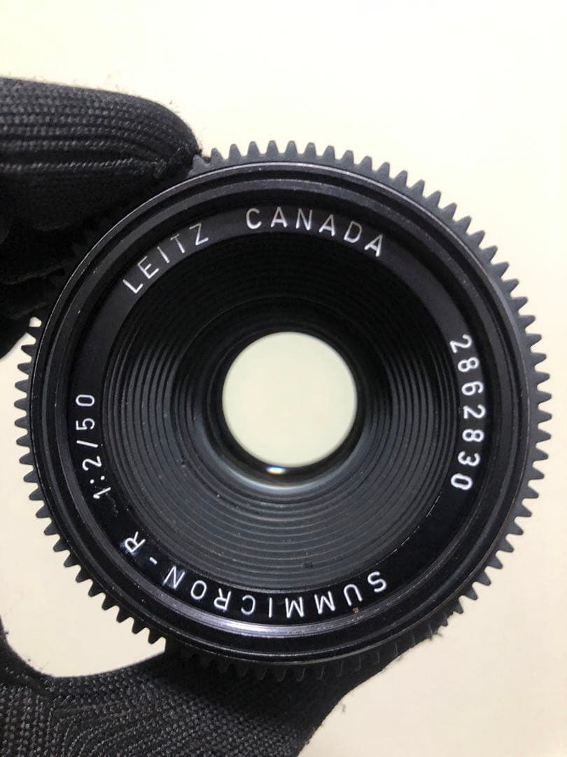 ライカ 50mm f/2 Summicron-R [Nikonマウント]