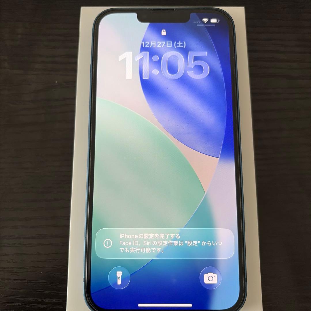 Apple iPhone 13 128GB 本体 ブルー