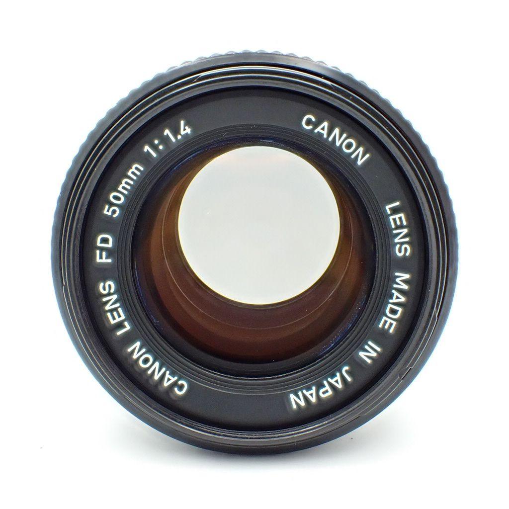【動作確認済】Canon New FD 50mm f1.4 純正付属品付き