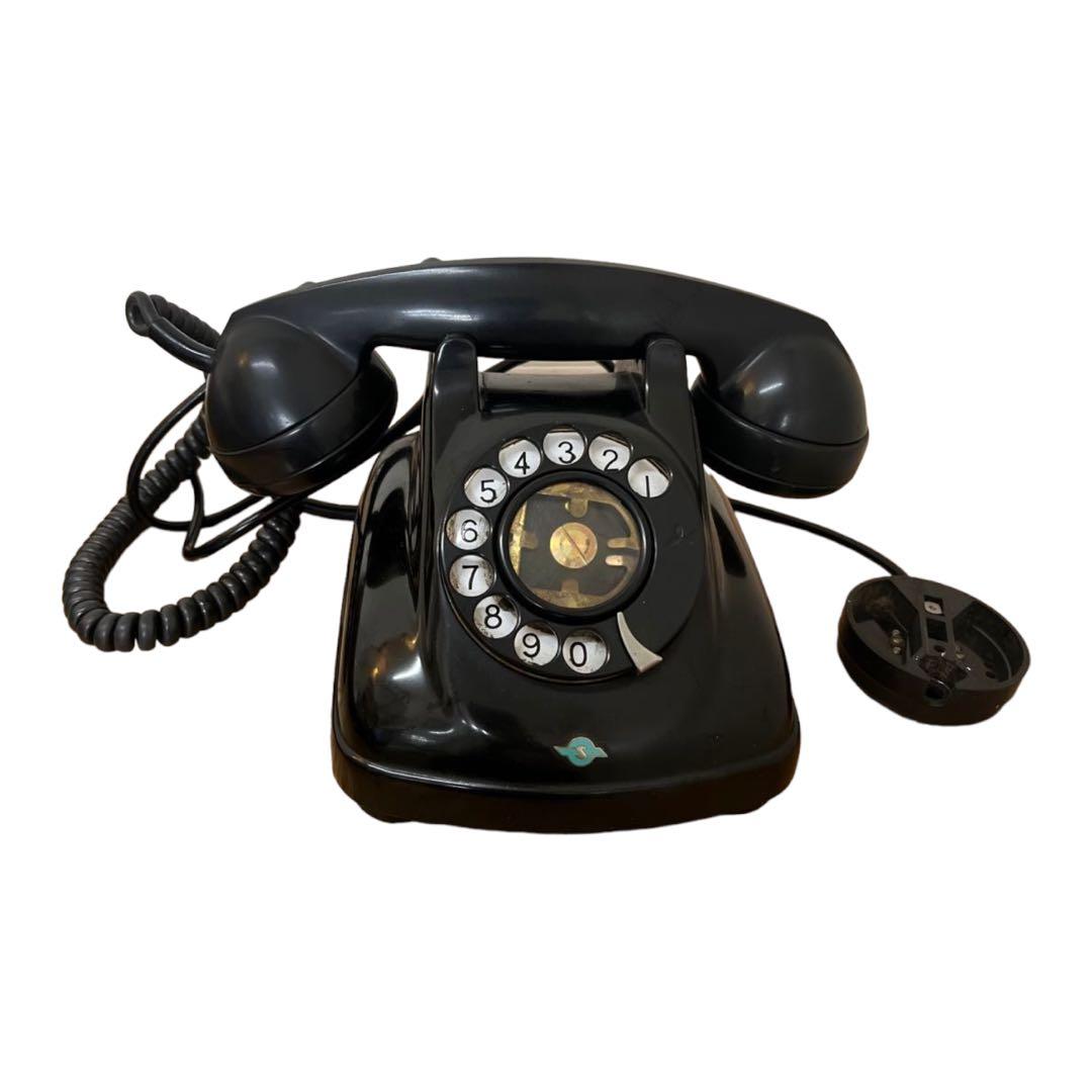 アンティーク電話使用可能初期型回転の戻りが遅いのがプレミアです