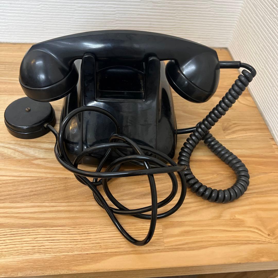 アンティーク電話使用可能初期型回転の戻りが遅いのがプレミアです