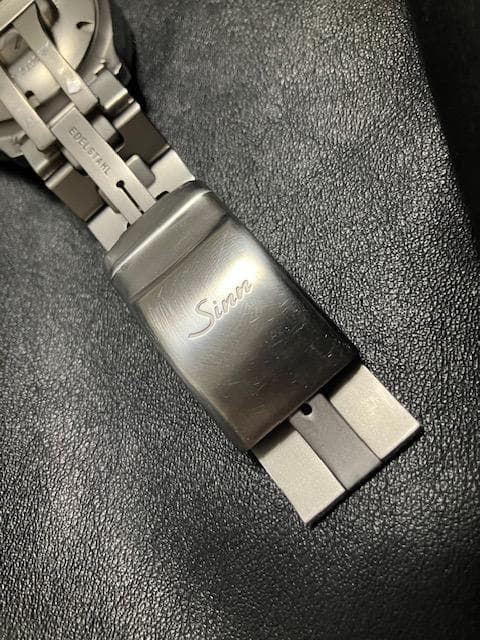 ゆ*マ様 Sinn U1 1010 スチールブレス＋ラバーバンド／初売り大特価