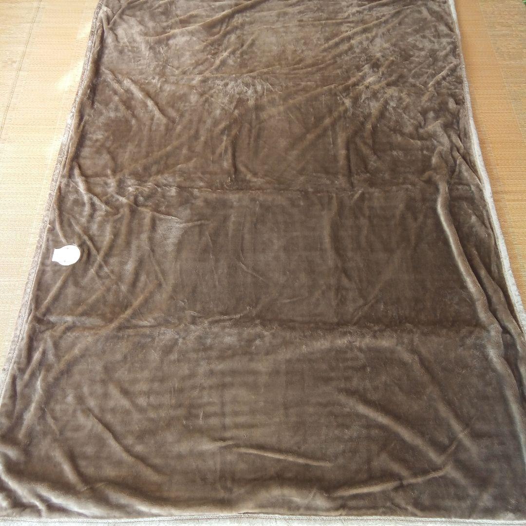 パナソニック　電気かけしき毛布　DB-RM3M　色ブラウン　取り扱い説明書付属