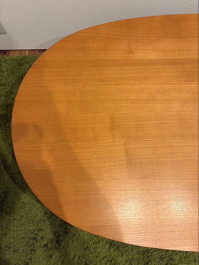 無印良品　楕円こたつ　ナチュラル　 MJ-KDF 1340B/N