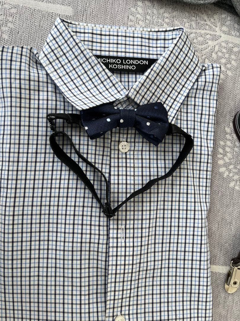 七五三，英国風男の子スーツ靴6点セット、フォーマル発表会結婚式、130センチ