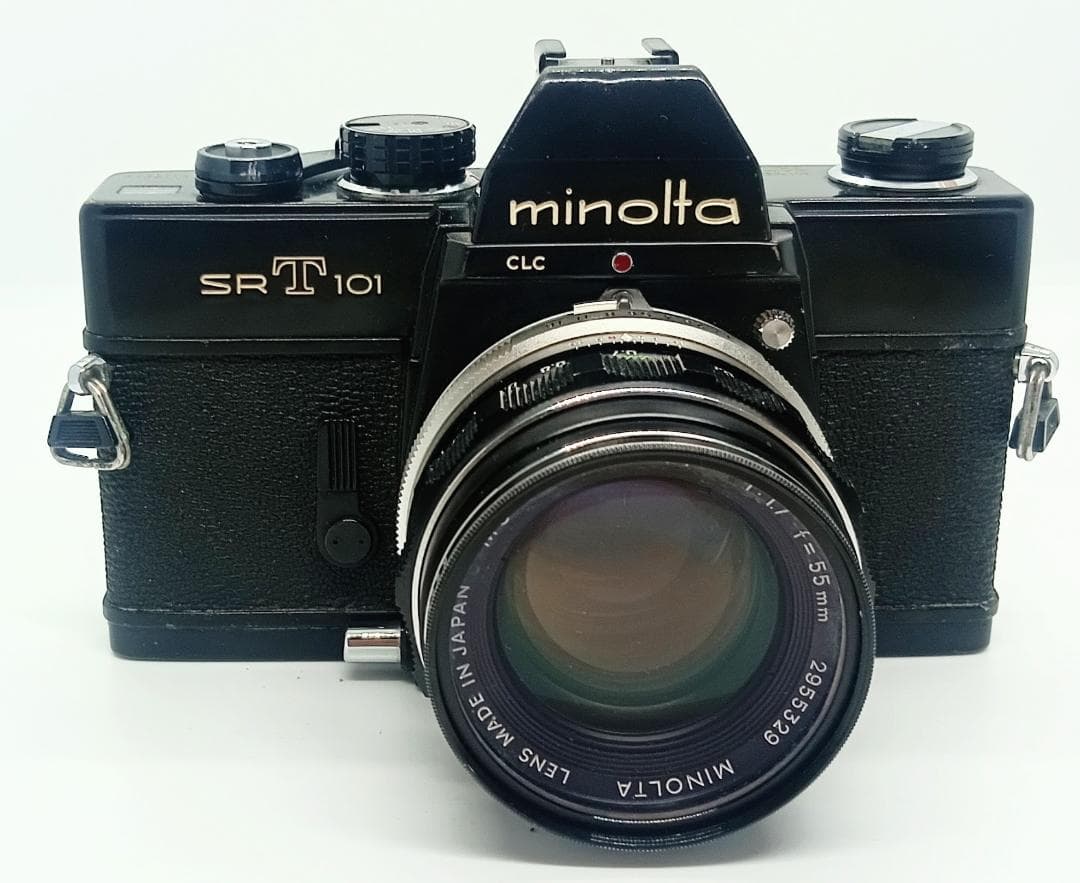 Minolta SR-T 101 一眼レフカメラ 55mm f1.7 レンズ付き