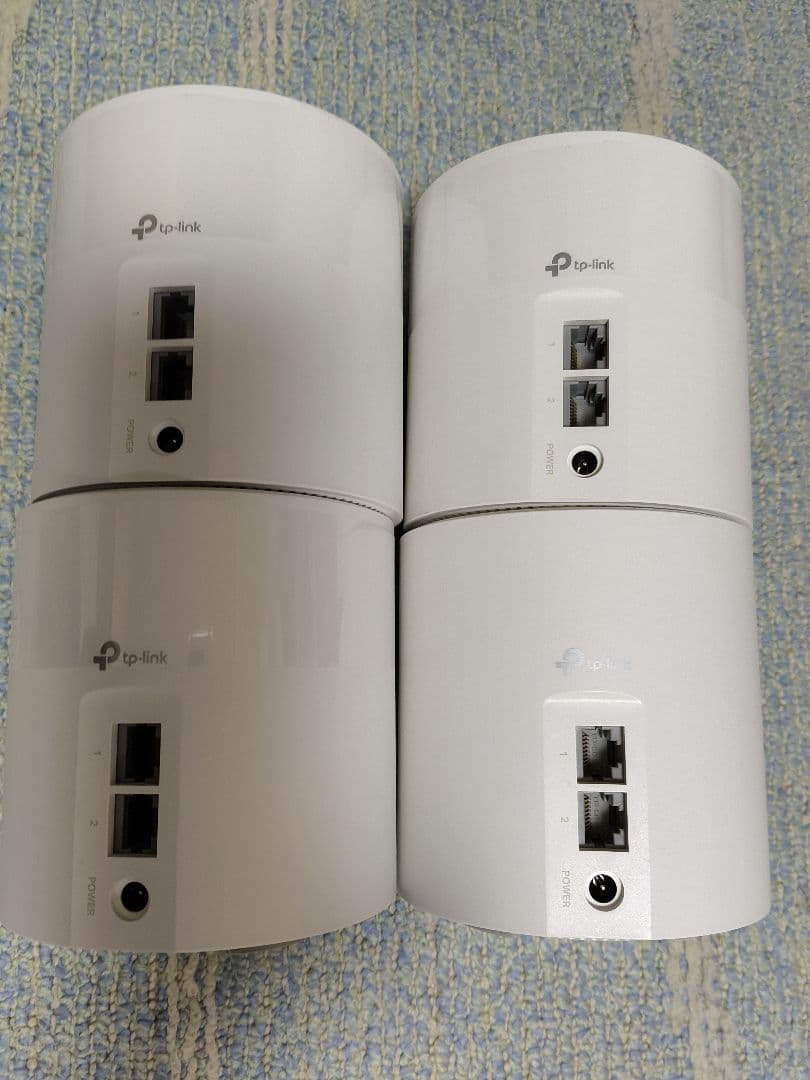 tp-link Deco X60 4台+ACアダプタ3台 メッシュWi-Fi6
