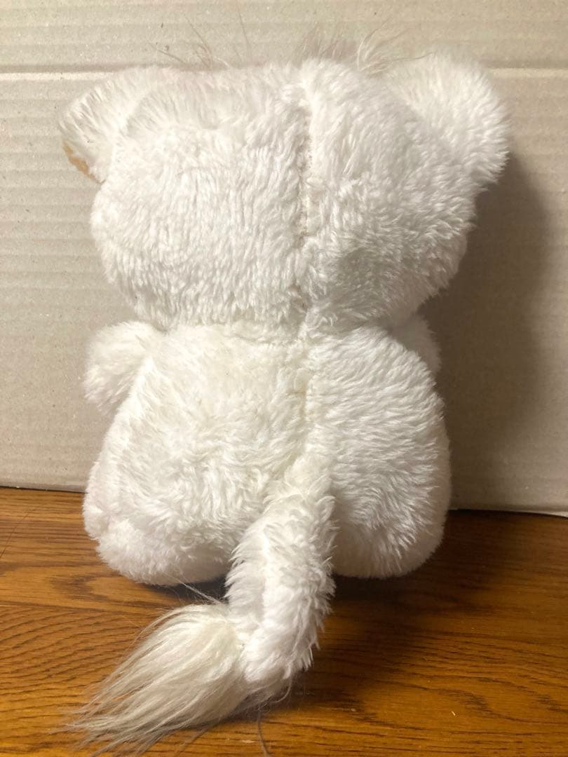 70年代 ビンテージ オオイケ 猫 ネコ 白猫 ぬいぐるみ レトロ 昭和 当時物